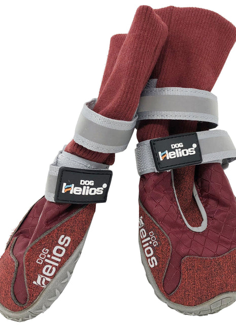Dog Helios 'Traverse' Premium Grip High-Ankle Outdoor Dog Boots - Set Of 4