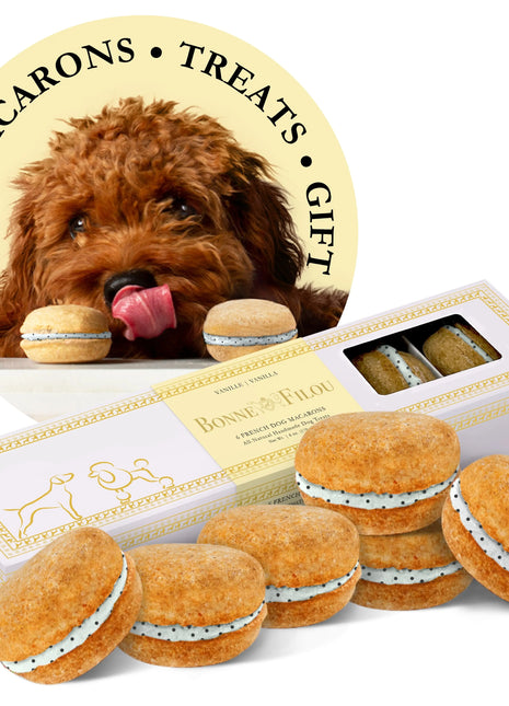 Dog Macarons (Box of 6)