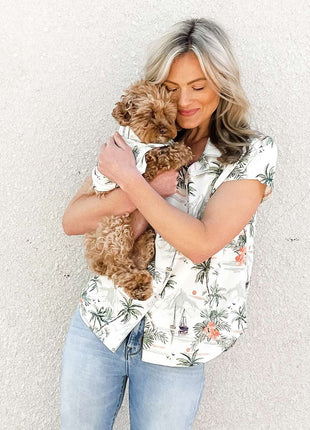 Sail Away BBQ Shirt (Dog & Kid Sizes Only)
