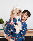 Santa Sleighs Pajama (Dog & Kid Sizes Only)