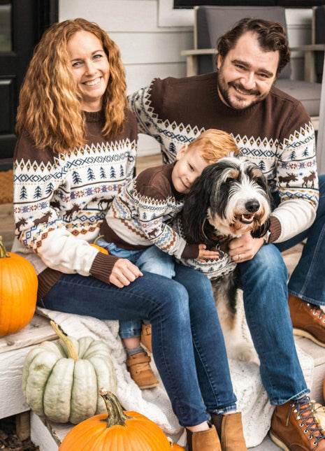 Caribou Sweater (Only Dog & Kid Sizes Left)