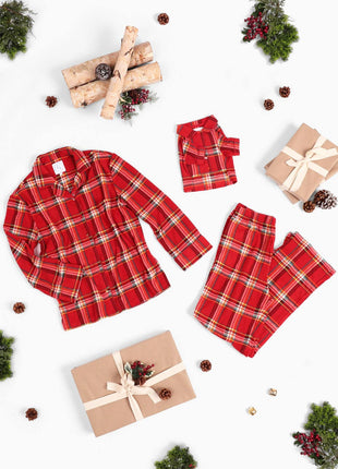 Fleece Plaid Pajama (Adult Sizes Only)
