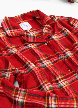 Fleece Plaid Pajama (Adult Sizes Only)