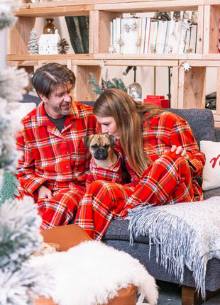 Fleece Plaid Pajama (Adult Sizes Only)
