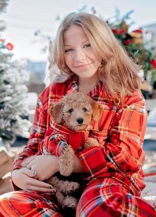 Fleece Plaid Pajama (Adult Sizes Only)