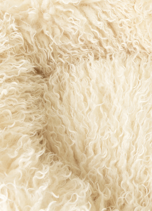 PupPouf™ Luxe Faux Fur Donut Dog Bed - Plush Sheep Ivory