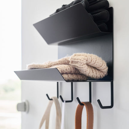 Magnetic Entryway Rack - Steel