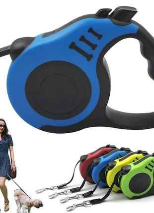 Durable Automatic Retractable Dog No Tangle Comfortable Grip Pet Leash