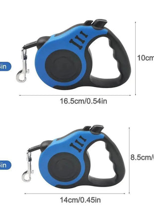 Durable Automatic Retractable Dog No Tangle Comfortable Grip Pet Leash