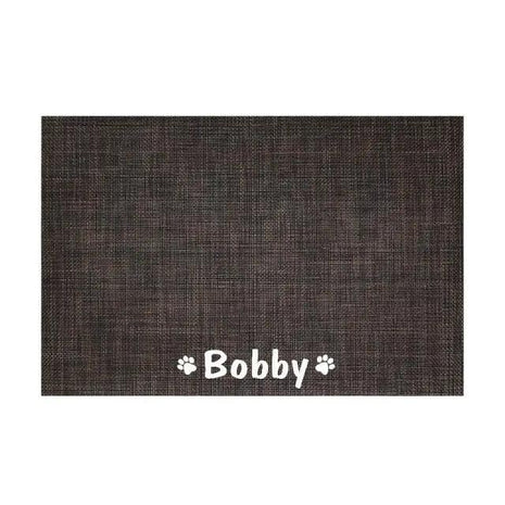 Durable Waterproof Pet Feeding Mat Water Cushion Non- Slip Personalized Pet Mat For Dog Cat Bowl Drinking Feeding Mat