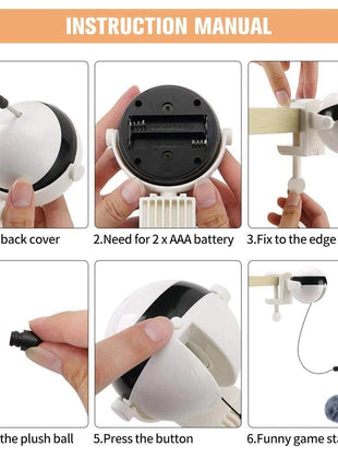 Smart Cat Teaser Ball Interactive Exercise Toys