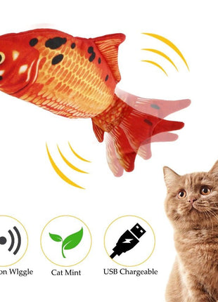 Electric Fish Cat Toy USB Charging