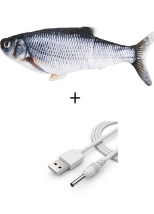 Electric Fish Cat Toy USB Charging