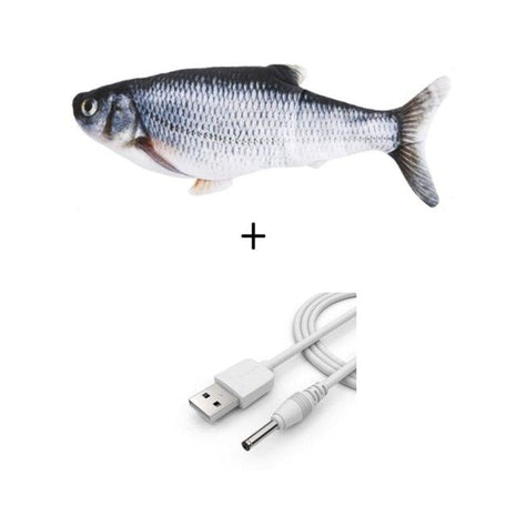 Electric Fish Cat Toy USB Charging