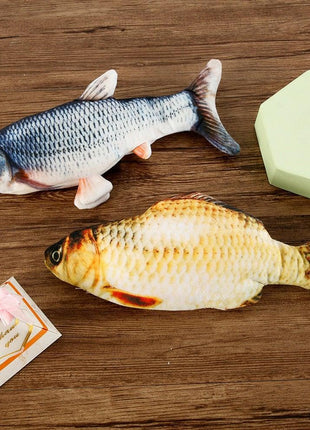 Electric Fish Cat Toy USB Charging
