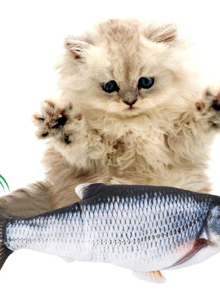 Electric Fish Cat Toy USB Charging