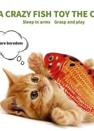 Electric Fish Cat Toy USB Charging