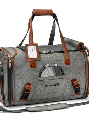 Mr. Peanut's Gold Series Standard Size Airline Compliant Pet Carrier