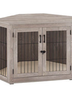 Dereham Furniture Corner Dog Crate with Cushion