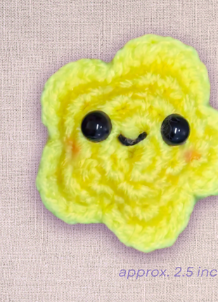 Handmade Catnip Toy | Twila L’Étoile the Celestial Chunkle Puff Infused with Miracle Nip Botanicals