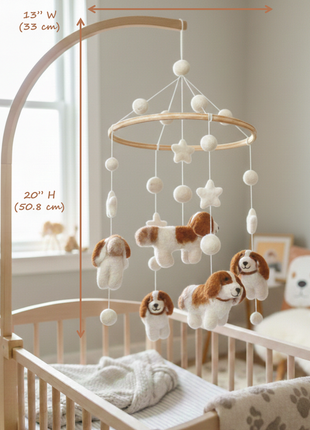 Felt Baby Mobile - Cavalier King Charles Cavalier