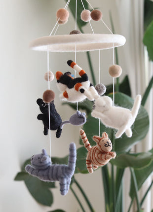 Felt Cat Baby Mobile - Pup List