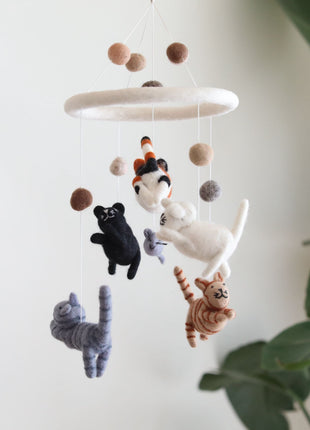 Felt Cat Baby Mobile - Pup List