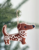 Felt Gingerbread Collection - Dachshund  Dog