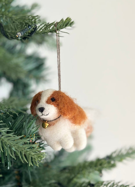 Felt Ornament - Cavalier King Charles Spaniel Dog
