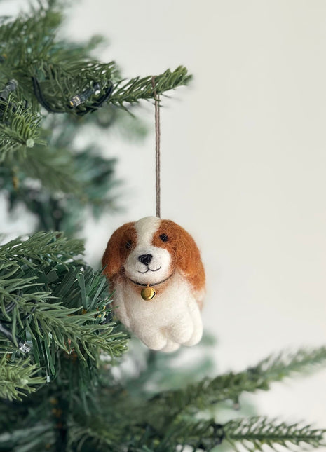 Felt Ornament - Cavalier King Charles Spaniel Dog