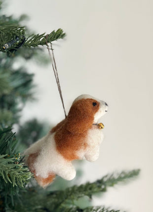 Felt Ornament - Cavalier King Charles Spaniel Dog