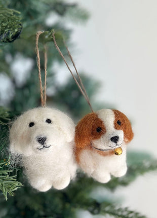 Felt Ornament - Cavalier King Charles Spaniel Dog