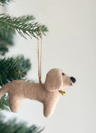 Felt Ornament - Dachshund Dogs