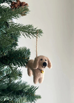 Felt Ornament - Dachshund Dogs