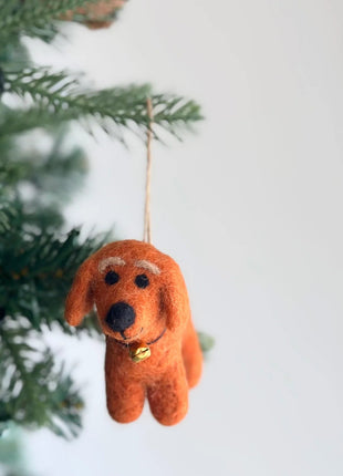 Felt Ornament - Dachshund Dogs