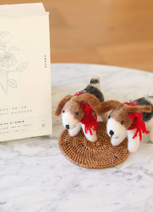 Felt Ornament - Jack Russell Dog