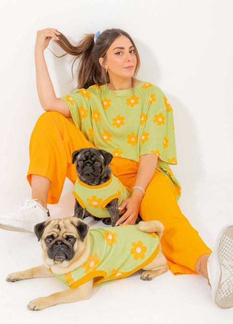 Flower Power Human Oversized T-shirt