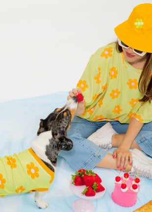 Flower Power Human Oversized T-shirt
