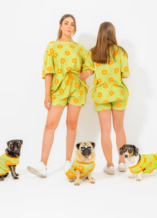 Flower Power Human Oversized T-shirt