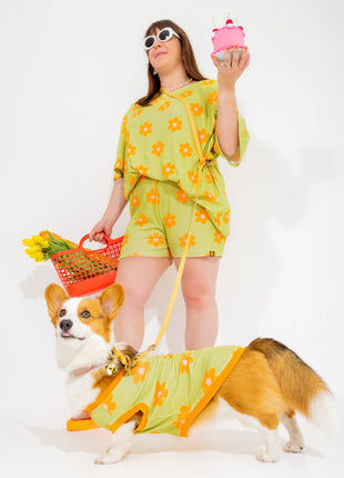 Flower Power Human Oversized T-shirt - Pup List