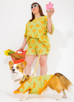 Flower Power Human Shorts - Pup List