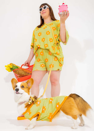 Flower Power Human Shorts
