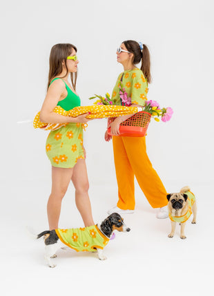 Flower Power Human Shorts - Pup List