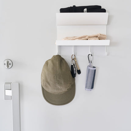 Magnetic Entryway Rack - Steel