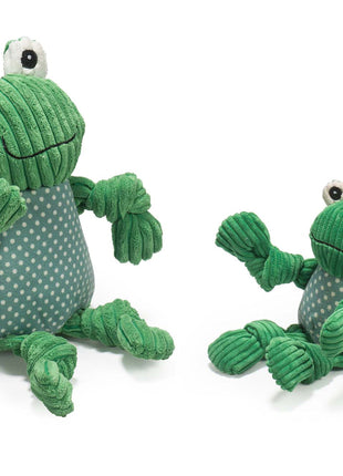 Fergie Frog Knottie® Plush Dog Toy - Pup List