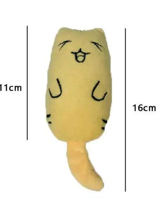 Funny Colorful Teeth Grinding Catnip Toys Cute Kitten Chewing Toy Stuffed Toys For Pets Soft Cat Toys
