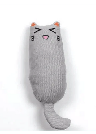 Funny Colorful Teeth Grinding Catnip Toys Cute Kitten Chewing Toy Stuffed Toys For Pets Soft Cat Toys