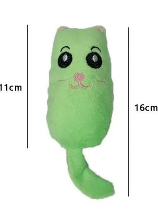 Funny Colorful Teeth Grinding Catnip Toys Cute Kitten Chewing Toy Stuffed Toys For Pets Soft Cat Toys