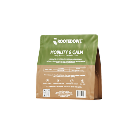 Mobility & Calm CBD + CBG Freeze-Dried Bites for Cats - Chicken Protein - 15 Count - Pup List