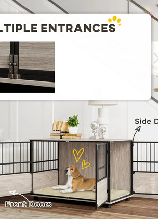 Ayers Large Dog Kennel Crate Furniture